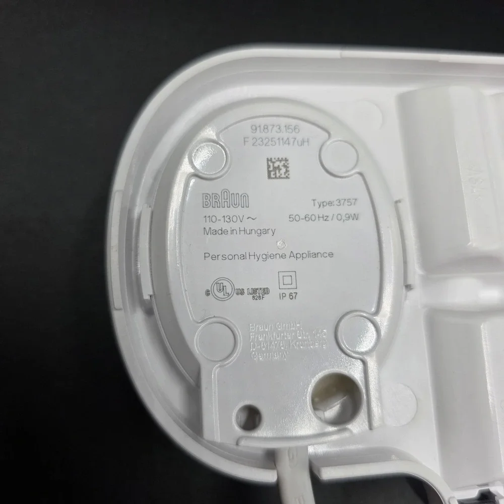 Oral B Braun 3757 Electric Toothbrush Charger Base‎ Type 3757 110 130V 09W